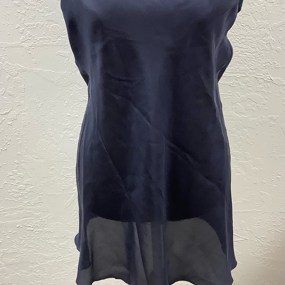 Johnny Was beautiful blue dress with matching slip - Picture 11 of 11